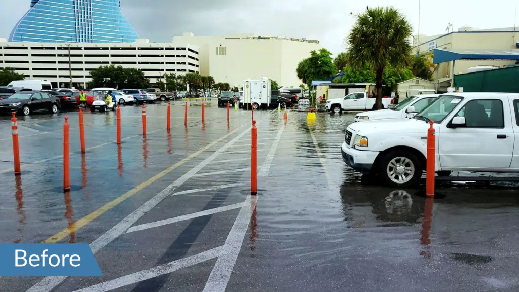 Illustrative image for emergency flood response Florida: Before