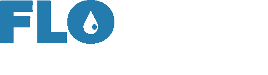White Flotech logo on a transparent background